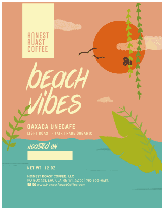 Beach Vibes - Light Roast Single Origin Coffee