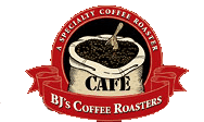 BJ's Coffee Roasters logo